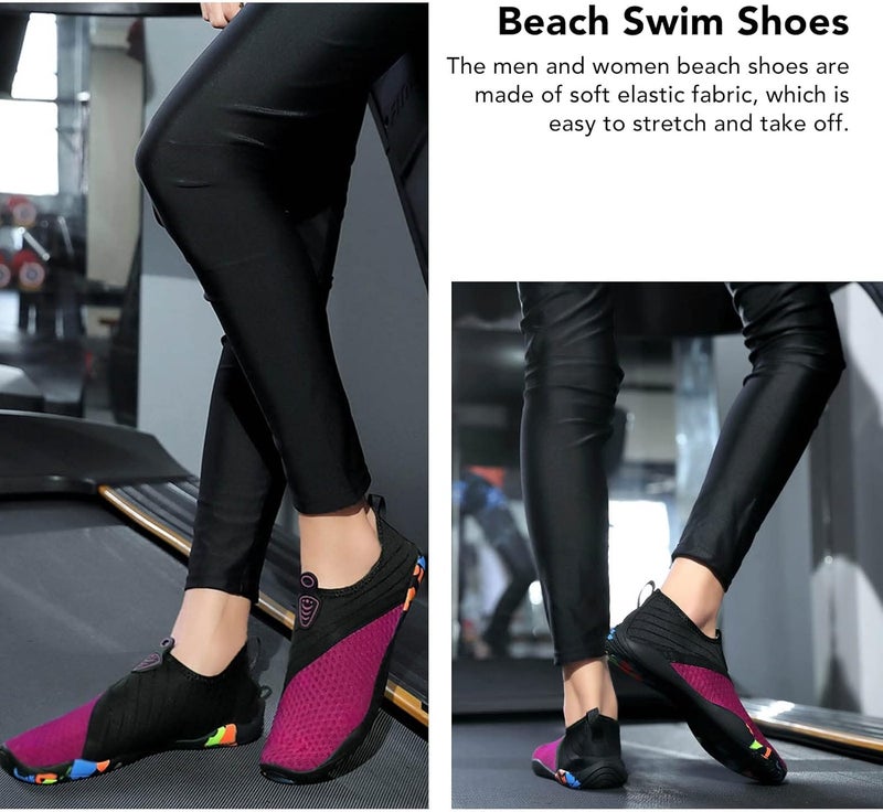klarako Beach Swim Shoes, Breathable Men and Women Beach Shoes 1 Pair for Lake for River - Image 3