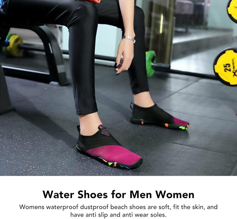 klarako Beach Swim Shoes, Breathable Men and Women Beach Shoes 1 Pair for Lake for River - Image 2