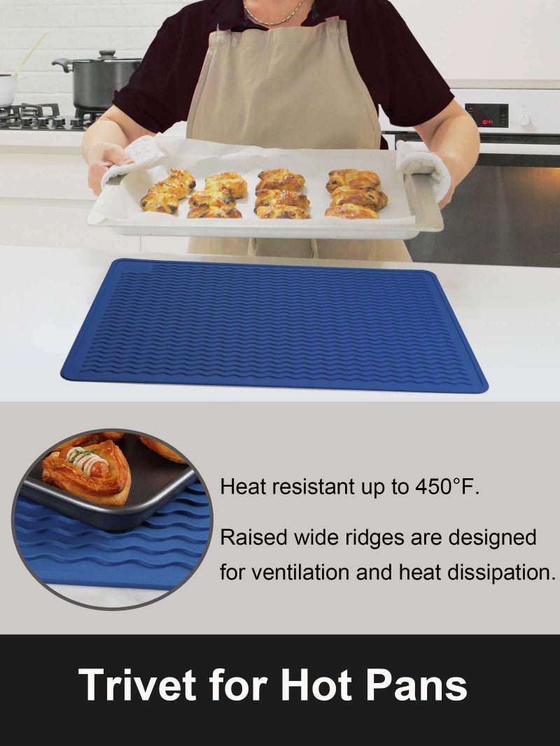 XiFEO Stove Top Covers for Electric Stove, Food Grade Heavy Duty Silicone Glass Stove Top Cover Protector, Induction Cooktop Protector, Heat Resistant Range Ceramic Stove Top Covers Mat, Oven Cover - Image 5