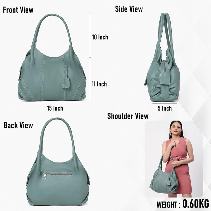 Fostelo Women's Style Diva Satchel Tote Handbag for Women | Ladies Purse | Stylish Shoulder Bag | Gift For Women - Image 3