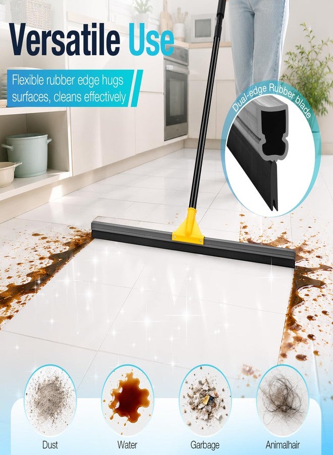 SOBONNE 24" Floor Squeegee for Concrete Floor Water Removal - Image 4