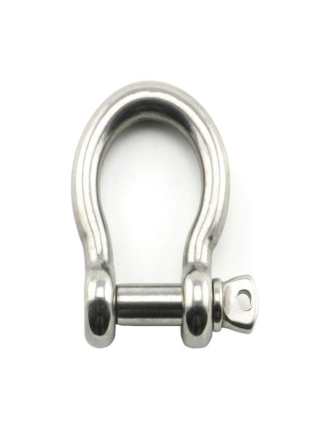 Lind Kitchen 1pc 1/2 Inch Stainless Steel Bow Shackle Screw Pin Anchor Shackle Hardware Rigging Outdoor Tools for Survival Rope Paracord Camping Bracelet Bow Buckle M12 - Image 2