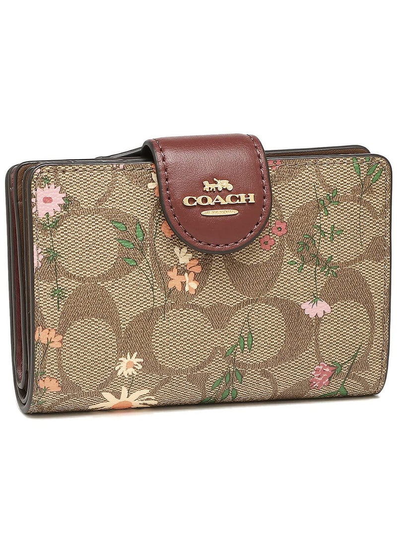 كوتش اوت ليت محفظة كوتش COACH حريمي سيجنتشر بنقشة الزهور موديل C8730 - Image 2