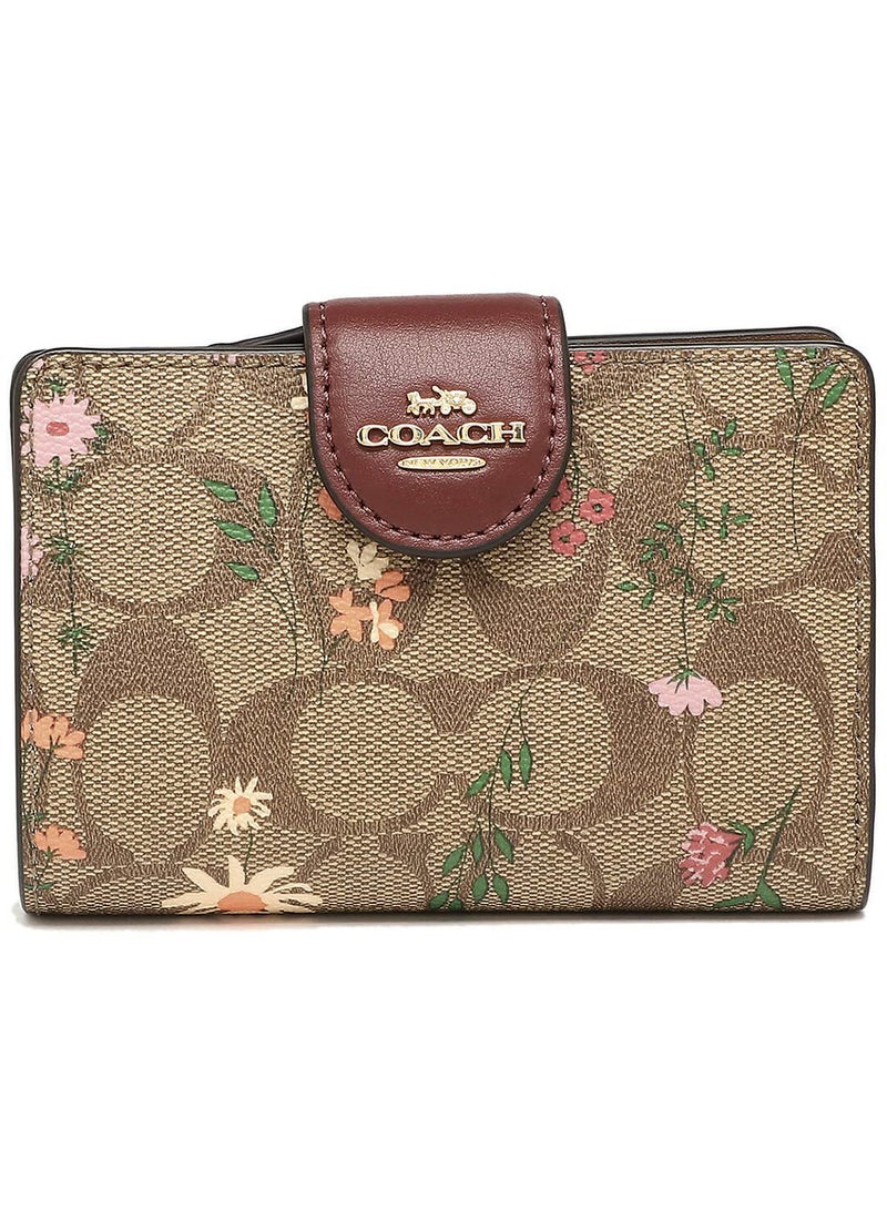 كوتش اوت ليت محفظة كوتش COACH حريمي سيجنتشر بنقشة الزهور موديل C8730 - Image 1