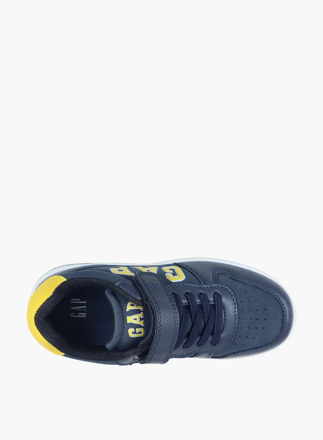 GAP Boys' BOSTON III POP Sneakers with Hook and Loop Closure - GPK5217120923