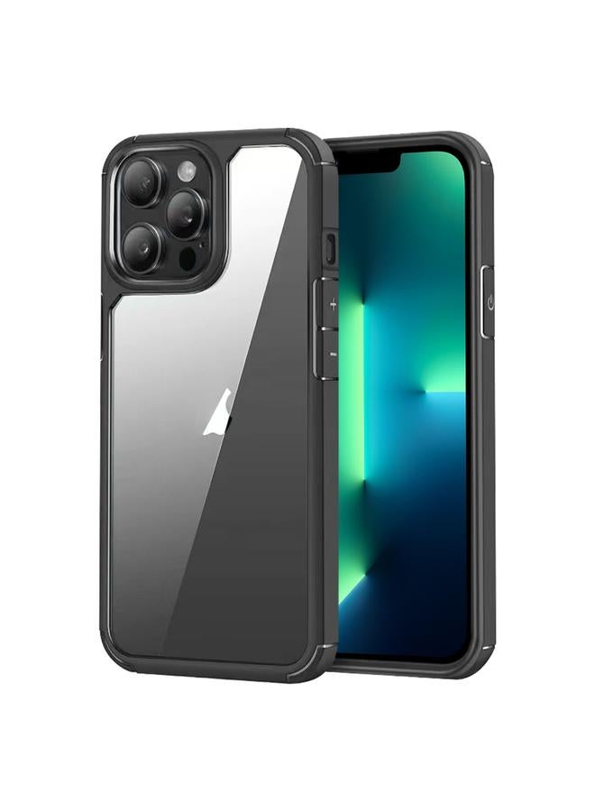 Zaboon Case For iPhone 13 Pro Max Acrylic+TPU Transparent Shockproof Phone Case - Image 1