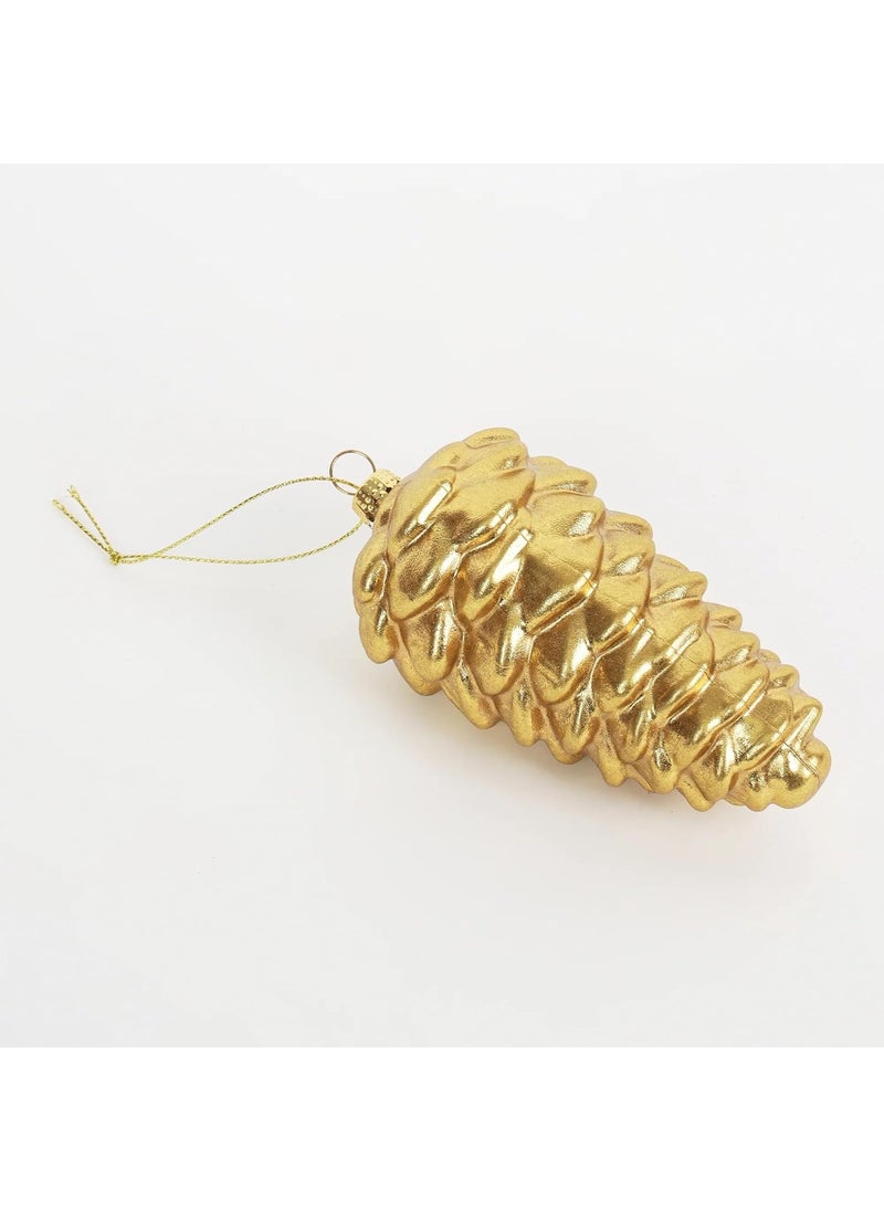 Hamster London Hamster London HL Holy Pinecone Gold Hanging Christmas Decoration  - Image 2