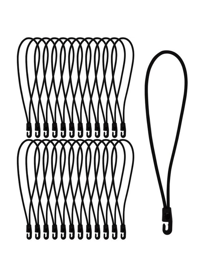 25pcs Heavy Duty Hook Extenders With Stretchable Elastic Ropes For Tarp Tensioners Camping Trailer Pool Covers Style 1 - Image 1
