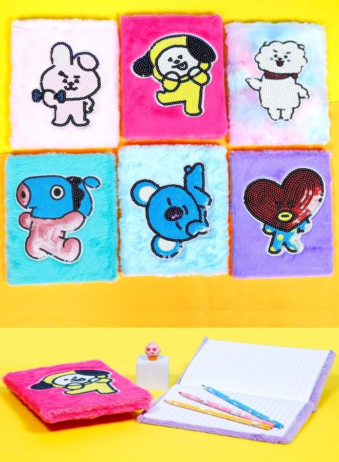 Neel Cotton School Stationery Set, School Supply Set For Kids Bts Theme Pencil Case With All Stationery, Birthday Gift Set For Kids Return Gift Set Bts Stationery (Style 3), Multicolor - Image 2