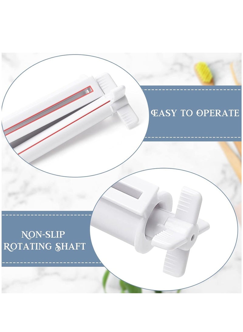 Toothpaste Squeezer, Creative Lazy Face Wash Mask Toothpaste Tube Roller Dispenser, Save Toothpaste, Cream, Home Essentials for Bathroom (6 Pack) - Image 4