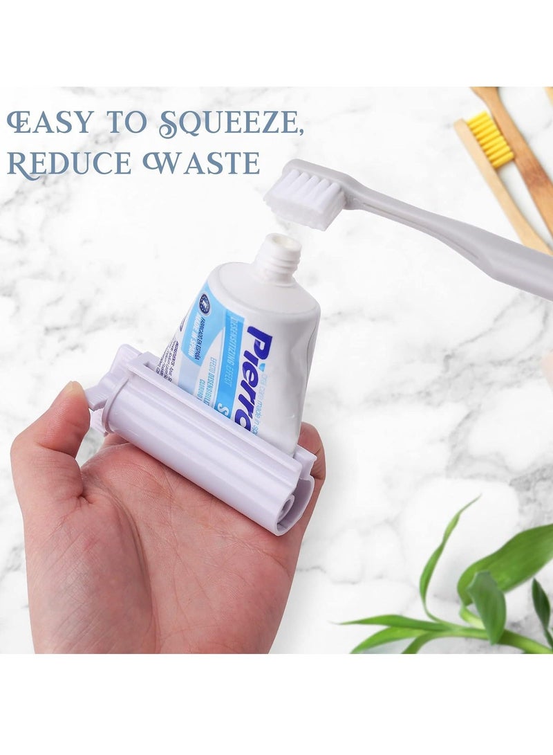 Toothpaste Squeezer, Creative Lazy Face Wash Mask Toothpaste Tube Roller Dispenser, Save Toothpaste, Cream, Home Essentials for Bathroom (6 Pack) - Image 2