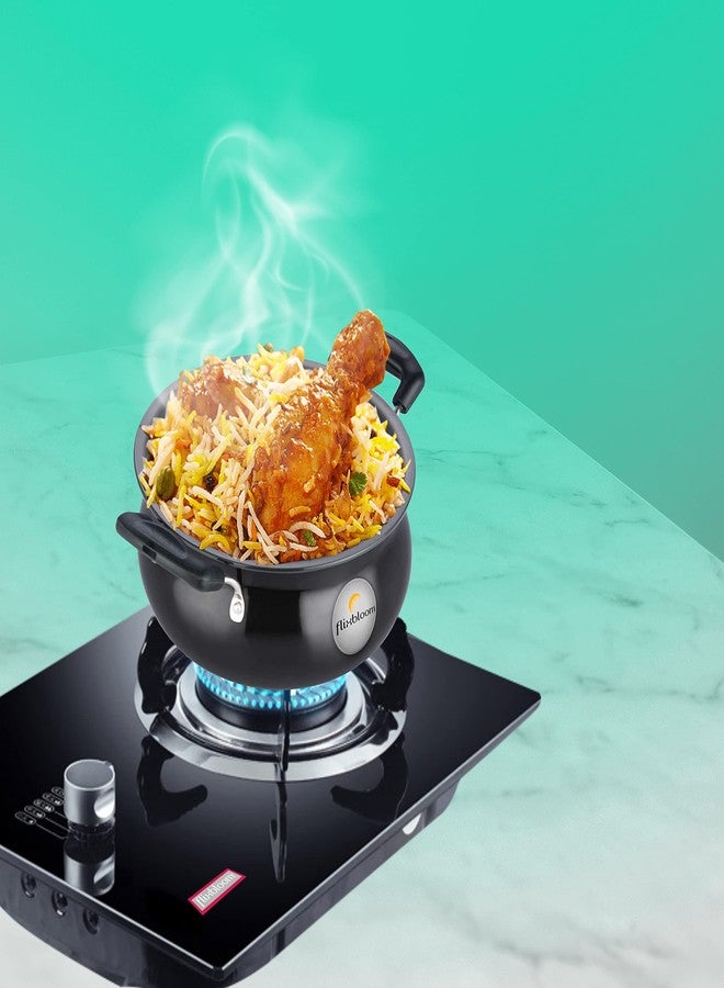 Flixbloom Perfect Plus Hard Anodised Induction Base Handi with Lid (3 Litre) - Image 2