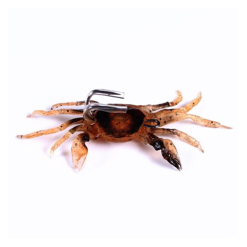 Fake Bait Anti-Hanging Bottom Silicone Fishing Equipmen Crab Soft Bait Lures for Fishing Bionic Bait Submerged 30g Luya Bait - Image 5