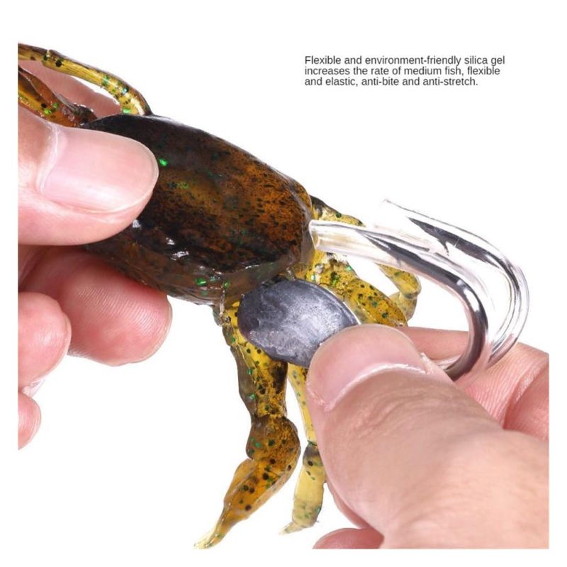 Fake Bait Anti-Hanging Bottom Silicone Fishing Equipmen Crab Soft Bait Lures for Fishing Bionic Bait Submerged 30g Luya Bait - Image 3