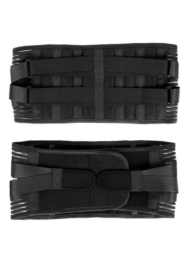 DUNISO - Sports Back Brace for Men and Women Breathable Waist Lumbar Lower Back Support Belt for Sciatica Herniated Disc Scoliosis Back Pain Relief Heavy lifting with Dual Adjustable Straps - Image 1