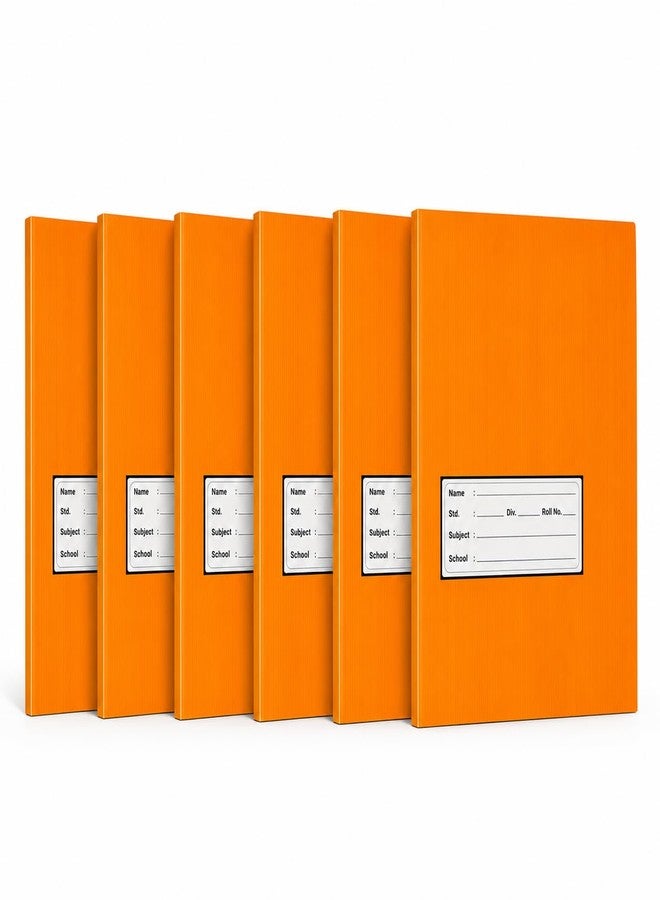 A4 College Notebook Pack of 6, 172 Pages, Ruled - Image 1