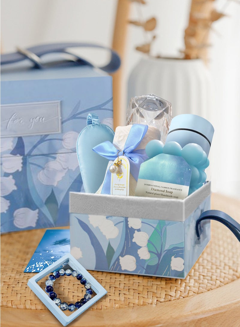 بيروي أطقم هدايا للسيدات، أطقم هدايا مثالية، هدايا فريدة للسيدات، هدايا للأمهات، الأخوات الصديقات الزوجات، الزميلات الزميلات المعلمات هدايا الممرضات للسيدات (طقم مكون من 10 قطع) - Image 2