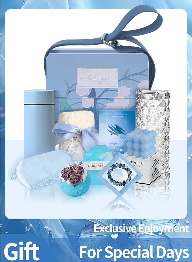 بيروي أطقم هدايا للسيدات، أطقم هدايا مثالية، هدايا فريدة للسيدات، هدايا للأمهات، الأخوات الصديقات الزوجات، الزميلات الزميلات المعلمات هدايا الممرضات للسيدات (طقم مكون من 10 قطع) - Image 1