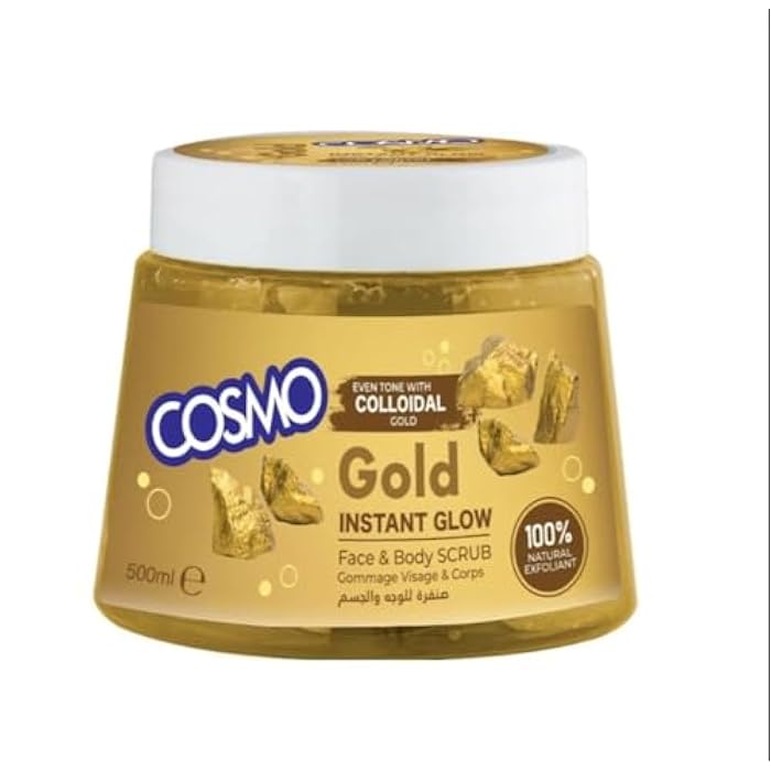 Cosmo Gold Face & Body Scrub 500 ml - Image 2