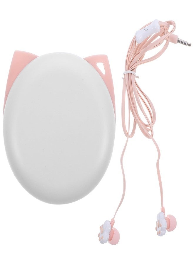 UKCOCO Cute Cat Paw Earbuds Stereo in-Ear Earphone: Cat Earbuds Wired Earphones with Earphone Storage Case Headphone with Mic - Portable Cartoon Cute Cat Claw Jack Wired in-Ear Phone Earphones - Image 1