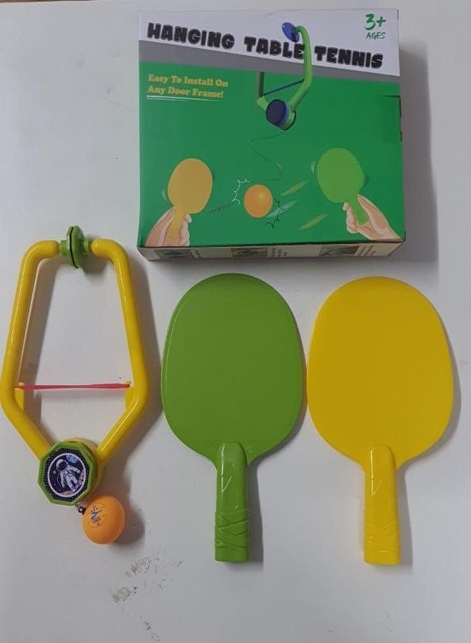 BARASTI Table Tennis Set - LETEST Game for KI Indoor Hanging Table Tennis Trainer for - Indoor Sports Toy for Kids Activities, Gifting, and Skill Development Extra 3 Bolls - Age 6 (A_Multi) - Image 5