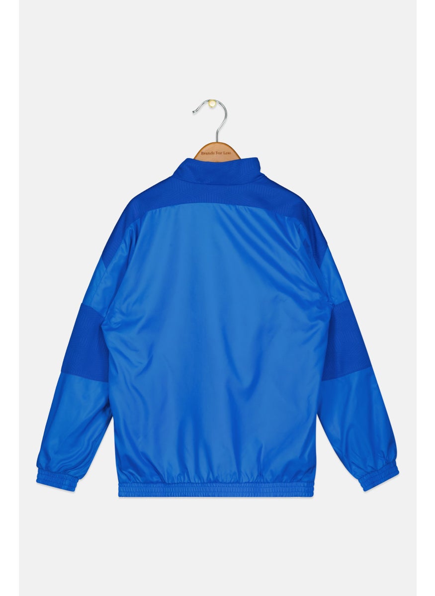 PUMA Kids Boy Sportswear Fit Long Sleeve Jacket, Blue  - Image 2