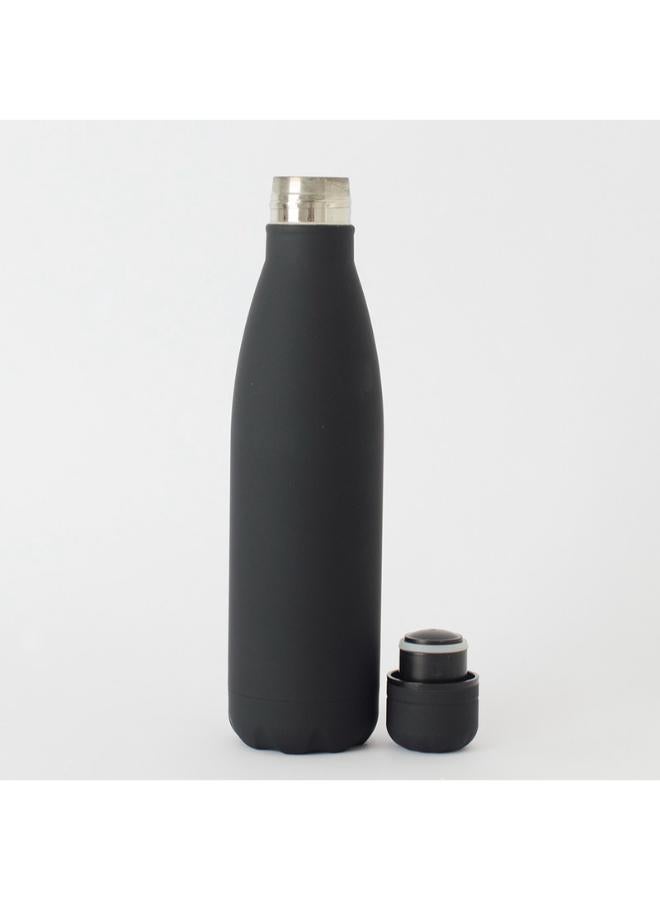 Akher el Ankoud Portable Double-Walled Stainless Steel Water Bottle 500Ml -Black - Image 2