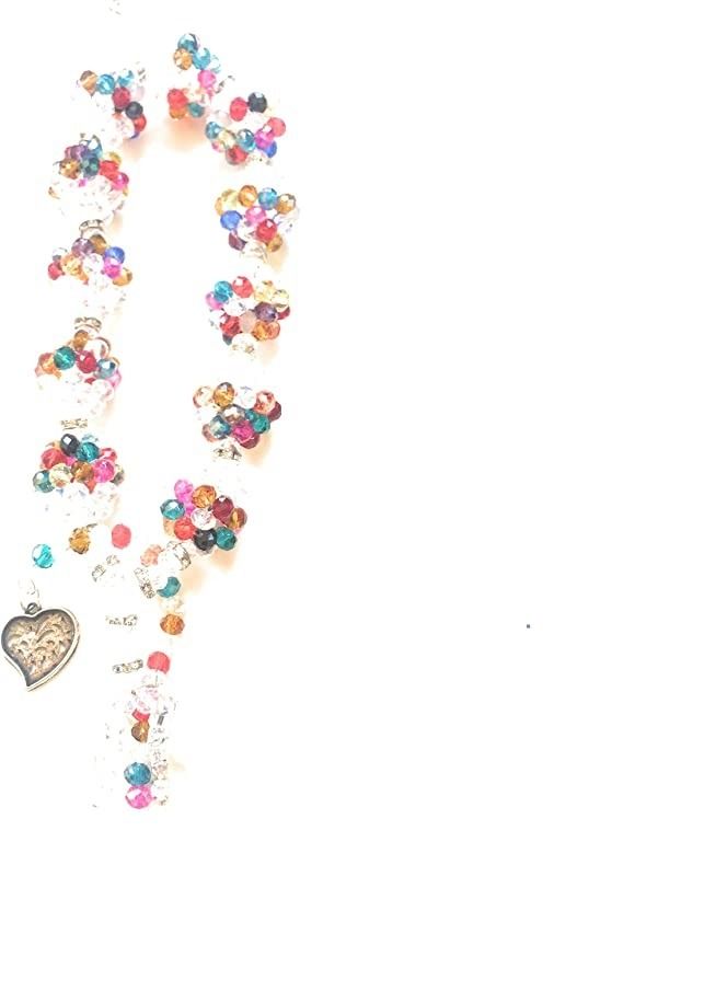 عام سبحة كريستال ملون ديكور للسيارة - Image 2