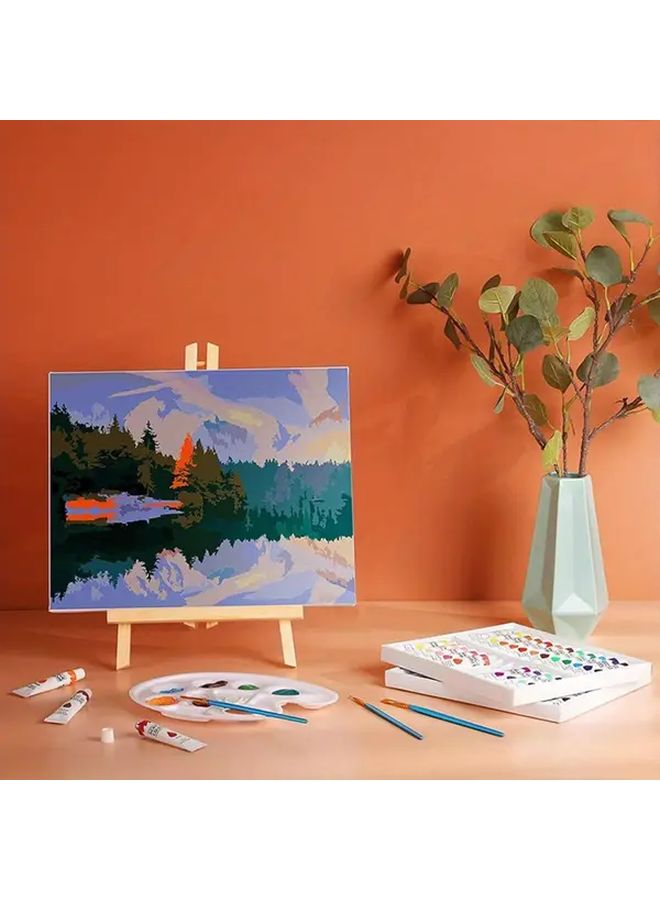 6pcs 15.7 Inch Wooden Tabletop Easel Stands For Art Display Photo Holder - Image 3