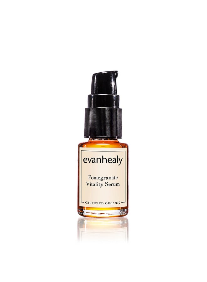 evanhealy Pomegranate Vitality Serum Organic Sea Buckthorn Berry Oil with Rosehip Seed Balance Moisturize Nourish Facial Skin - Image 2