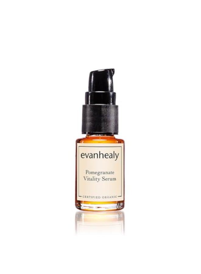 evanhealy Pomegranate Vitality Serum Organic Sea Buckthorn Berry Oil with Rosehip Seed Balance Moisturize Nourish Facial Skin - Image 1