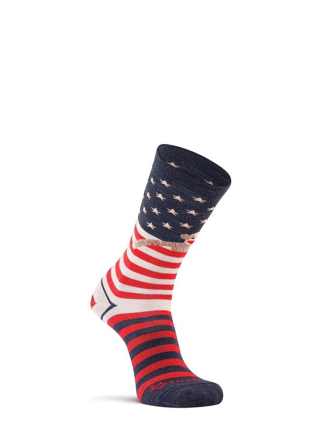 Fox River Women's Monkey Flag Crew, Navy, Large