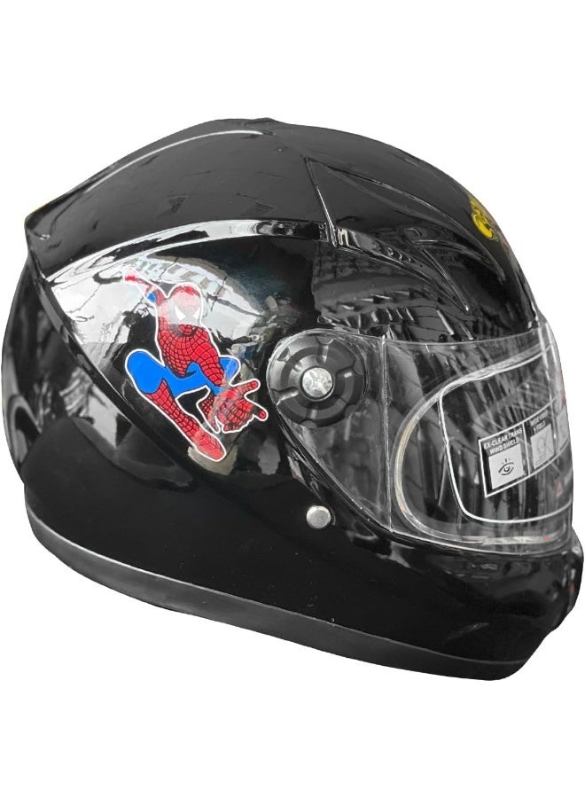 SPIDERMAN Kids Spiderman Full Face Safety Helmet - Image 1