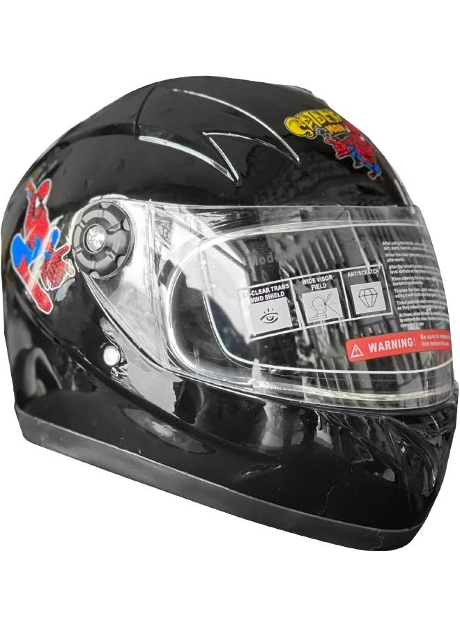 SPIDERMAN Kids Spiderman Full Face Safety Helmet - Image 2