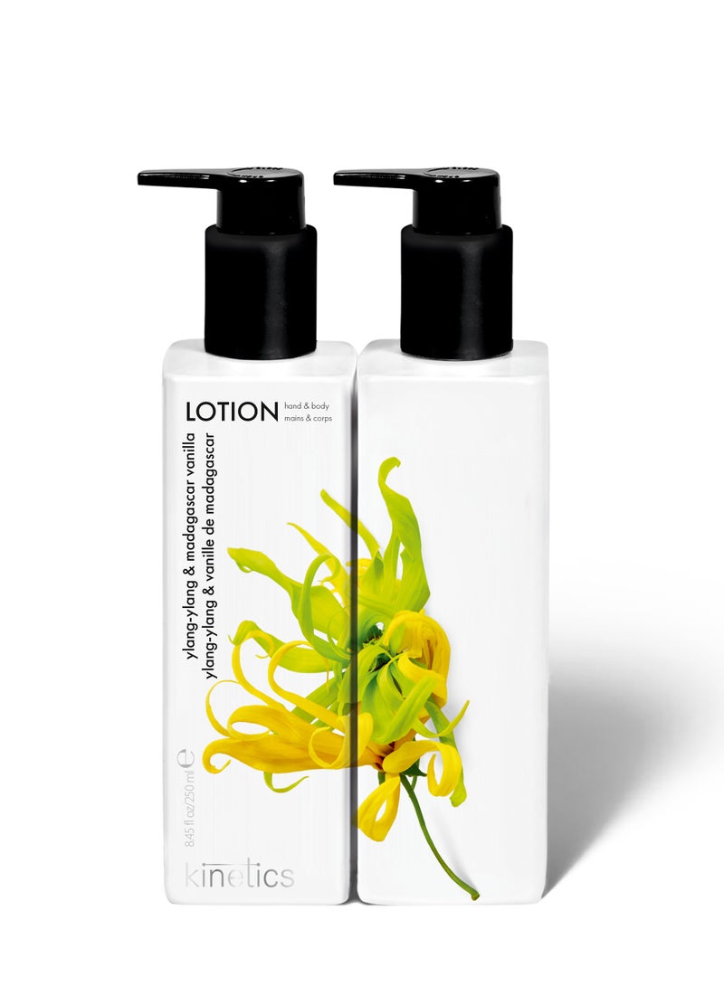 KINETICS لوشن لليدين والجسم 250 مل | يلانج يلانج وفانيليا مدغشقر