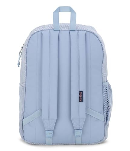 JANSPORT حقيبة ظهر جانسبورت كروس تاون بلس ريميكس - لوحة ظهر مبطنة، حافظة لابتوب، ومنظم جيب أمامي - كوردuroي أزرق غسق - Image 2