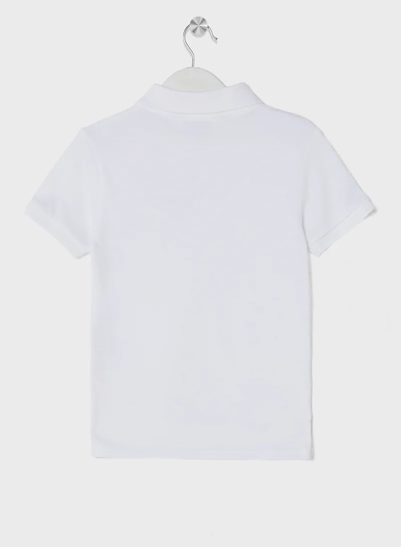 اتش اند ام Cotton Piqué Polo Shirt