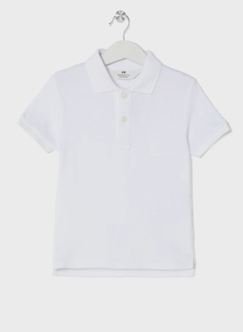 اتش اند ام Cotton Piqué Polo Shirt