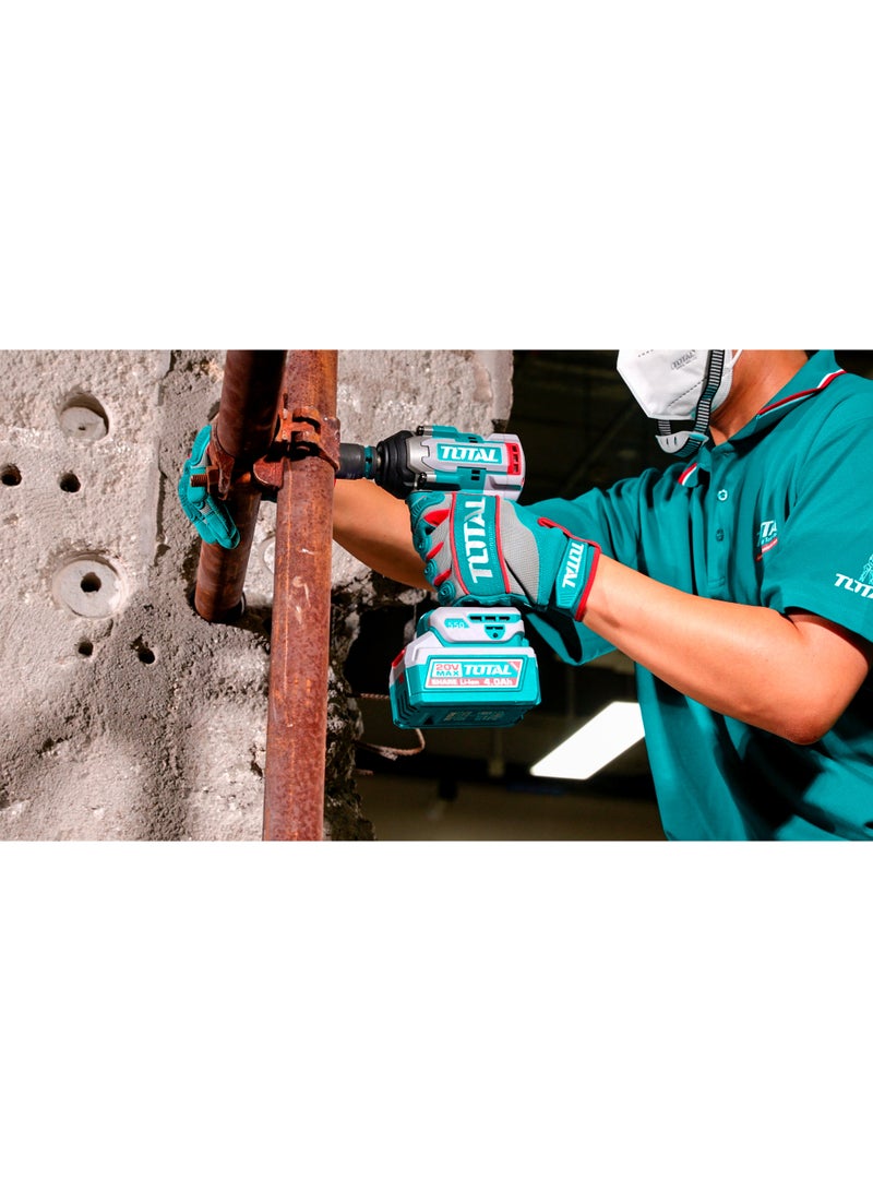 TOTAL Cordless impact wrench 20V 1/2Inch TIWLI2055 - Image 4