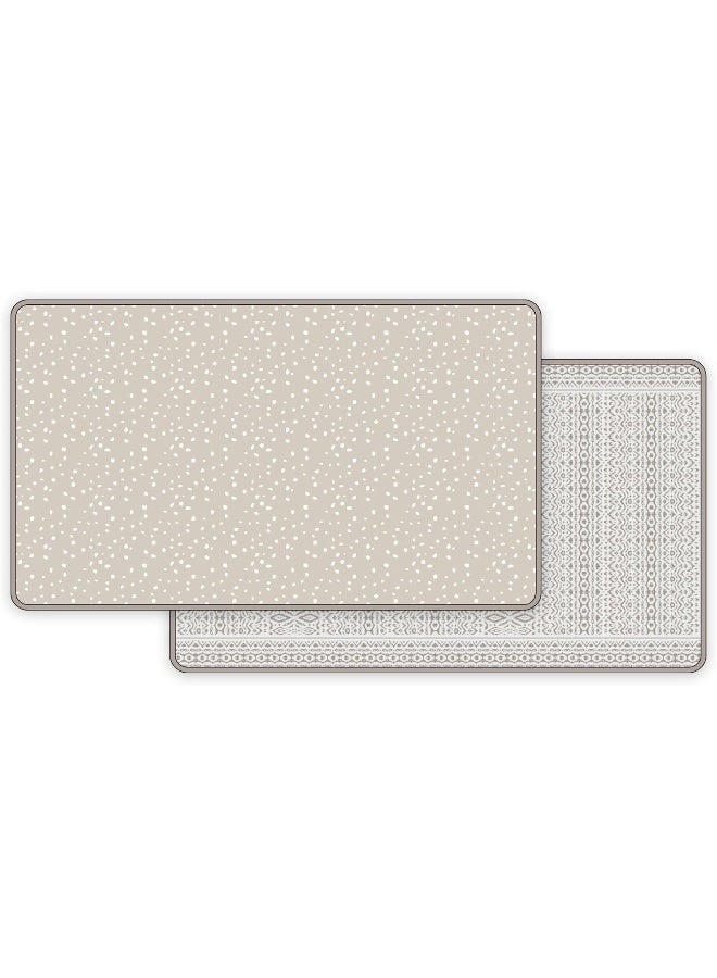 Skip Hop Reversible Playmat – Boho Beige, Double-Sided Baby Activity Mat, 0m+ - Image 1