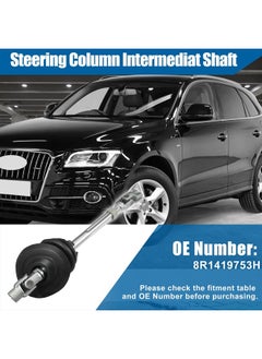 X AUTOHAUX Steering Shaft for Audi SQ5 3.0L V6 2014-2017 for Audi Q5 3.0L V6 2013-2017 Lower Intermediate Steering Column 8R1419753H 8R1419753F 8R1419753G  - Image 2
