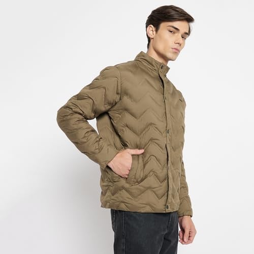 Duke Stardust Men Full Sleeve Heater Jacket (SDZ2154_Olive_XXL) - Image 2