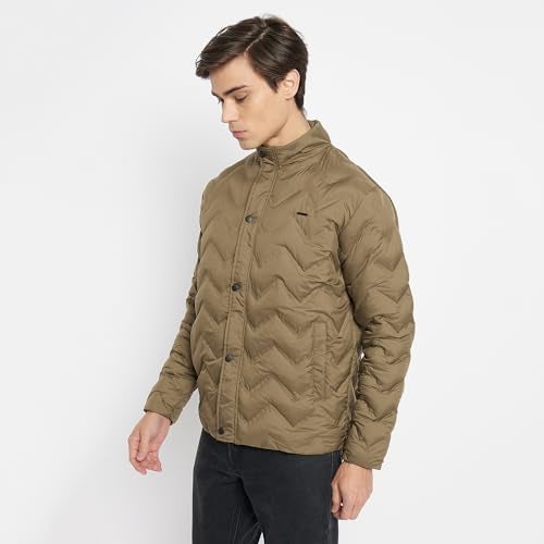 Duke Stardust Men Full Sleeve Heater Jacket (SDZ2154_Olive_XXL) - Image 4