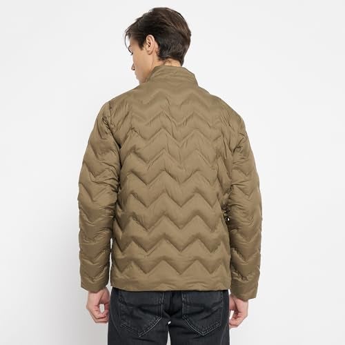 Duke Stardust Men Full Sleeve Heater Jacket (SDZ2154_Olive_XXL) - Image 3
