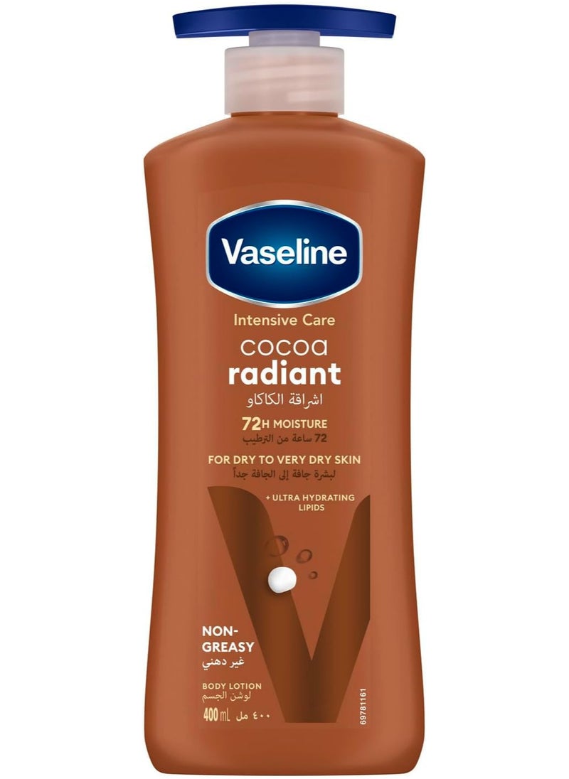 Vaseline - Vaseline Lotion cocoa radiant 400 ML - Image 1