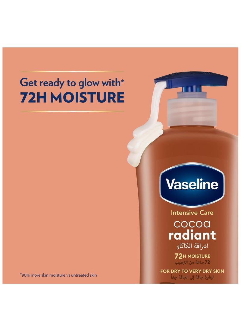Vaseline - Vaseline Lotion cocoa radiant 400 ML - Image 1
