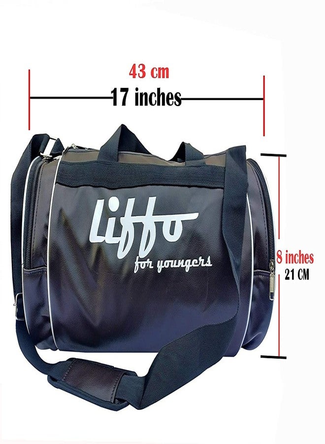 Liffo® Gym Bags with Gym Gloves for Men Women Gym Daily Usage Combo Pack of 2 - Image 4