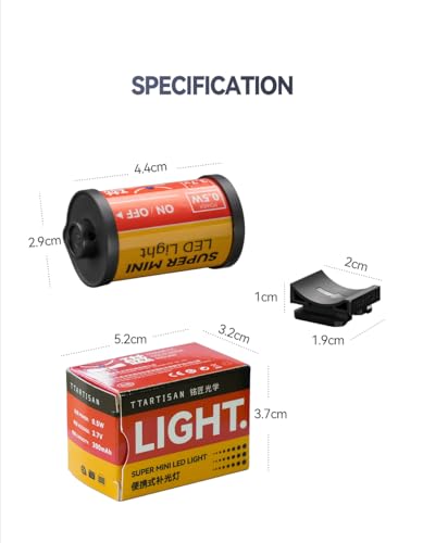 TTARTISAN Mini LED Video Light, 3000K/4500K/6000K Magnetic Small Panel Light for Photography, Vlog, Live Streaming - Image 3