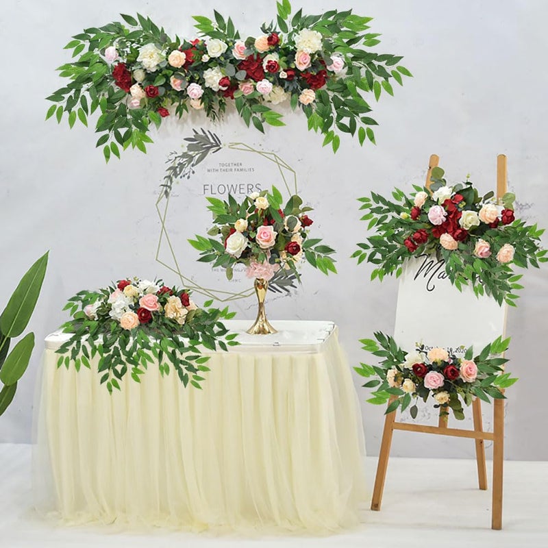 WONICE Artificial Italian Ruscus Greenery Stems, 20 Pack Faux Green Leaf Garland Branches Hanging Greenery Spray for Wedding Bouquet Arch Table Centerpiece Home Decor - Image 5