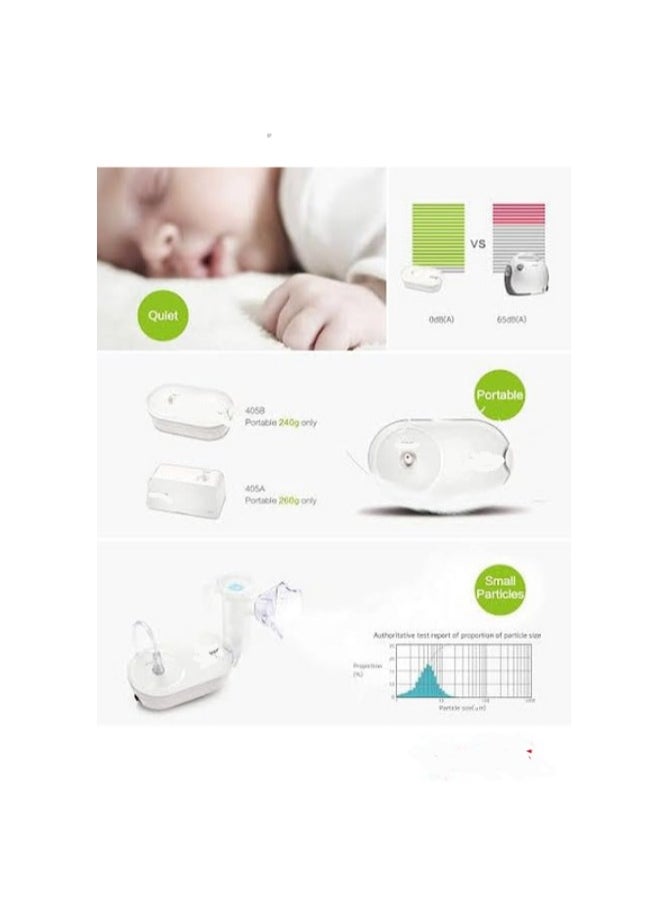 Generic - Steam Inhaler Nebulizer Device – Compact & Efficient Breathing Treatment for Adults and Children - Image 1